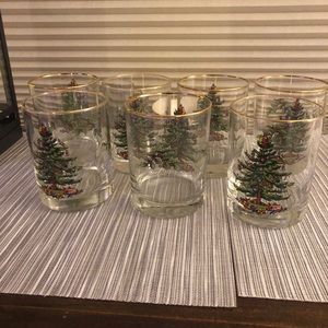 Spode Christmas glasses